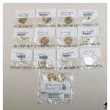 P&D+ Sacagawea+ Dollars -Uncirculated/13 Pc