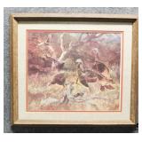 "Turkeys" Print by T. Keese