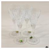 Waterford "Lismore" Cordials / 4 Pc