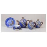 Japanese Dragonware Tea Set w/Lithopane