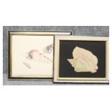 Sea Shell Needlework 2/PC