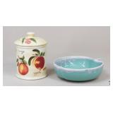 Pier 1 Canister & Centerpiece  Bowl