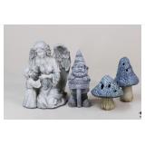 Garden Statues / 4 Pc