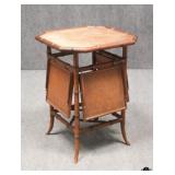 Fold Out Bamboo Tea Table