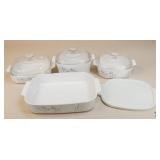 Corning Ware  "Shadow Iris"  Bakeware