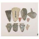 Arrowhead Collection / 10 pc