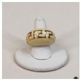 Sz 6.5 Versace Enamel Ring