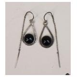 Sterling Earrings w/ Stones
