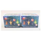 2 Sets Texas Novelty String Lights