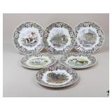Churchill "Myott Factory Archive" Plates / 6 Pc