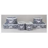 Base4+  Quilted China Keepers W/Padded Dividers