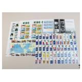 Postage Stamp Assortment / 142 Pc