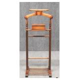 Wood Valet Stand