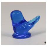 Art Glass "Bluebird Of Happiness"  Figurine