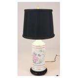 Painted Table Lamp