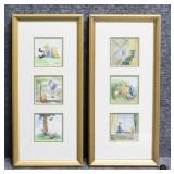 Classic Pooh Art Prints 2/PC