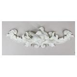 Pacific Rim Chalk Ware Double Bird Wall Decor