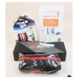 Savor Heated Socks/Ziploc Garment Bags +