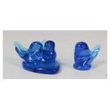 Terra Studios Handmade Original Art Glass / 2 pc