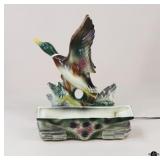 Mid Century Modern Kron Ceramic Mallard Lamp