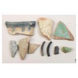 Pottery Fragments / 10 pcs