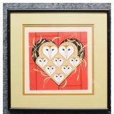 'Vowlentine' S/N Serigraph by Charles Harper