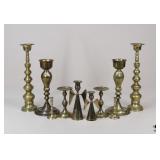 Brass Candle Holders / 10 pc