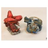 Nautical Resin Wine Bottle Holders