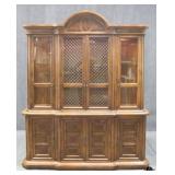 American of Martinsville Lighted China Cabinet