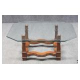 Glass Top Coffee Table