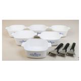 Cornflower Blue Corningware w/Detachable Handles