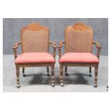 2 Rolling Arm Chairs by Burlington House