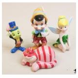 Disney Ceramic Figurines / 4 pc