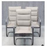 Outdoor / Patio Arm Chairs / 3 pc