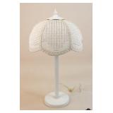 Globe Lamp w/ Woven Shade