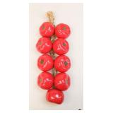 Ceramic Red Tomato Ristra
