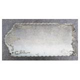 Antique Venetian Style Wall Mirror w/ Floral