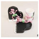 Vandor Pink Panther Bathroom Set