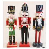 Nutcrackers: Texans + / 3 pc