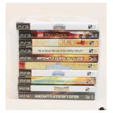 Playstation 3 Games / 10 Pc