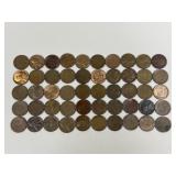 Wheat Tail Pennies / 50 pc