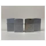 Zippo Lighters / 4 pc