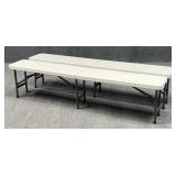 Pair of Folding Benches