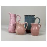 Ceramic Pitchers / 4 pc