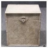 Woven Trunk Style End Table