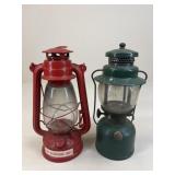 Vintage Coleman & American Camper Oil Lamps