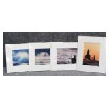 Signed Matted Lighthouse Photography 4/PC