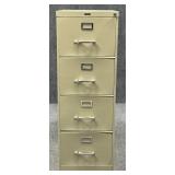 Anderson Hickey Co. Metal 4 Drawer Filing Cabinet