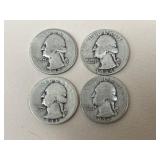 1936 - 44 Quarters/ 4 pc