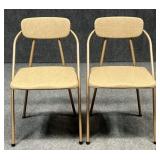 Pair of Cosco Stylaire Folding Chairs